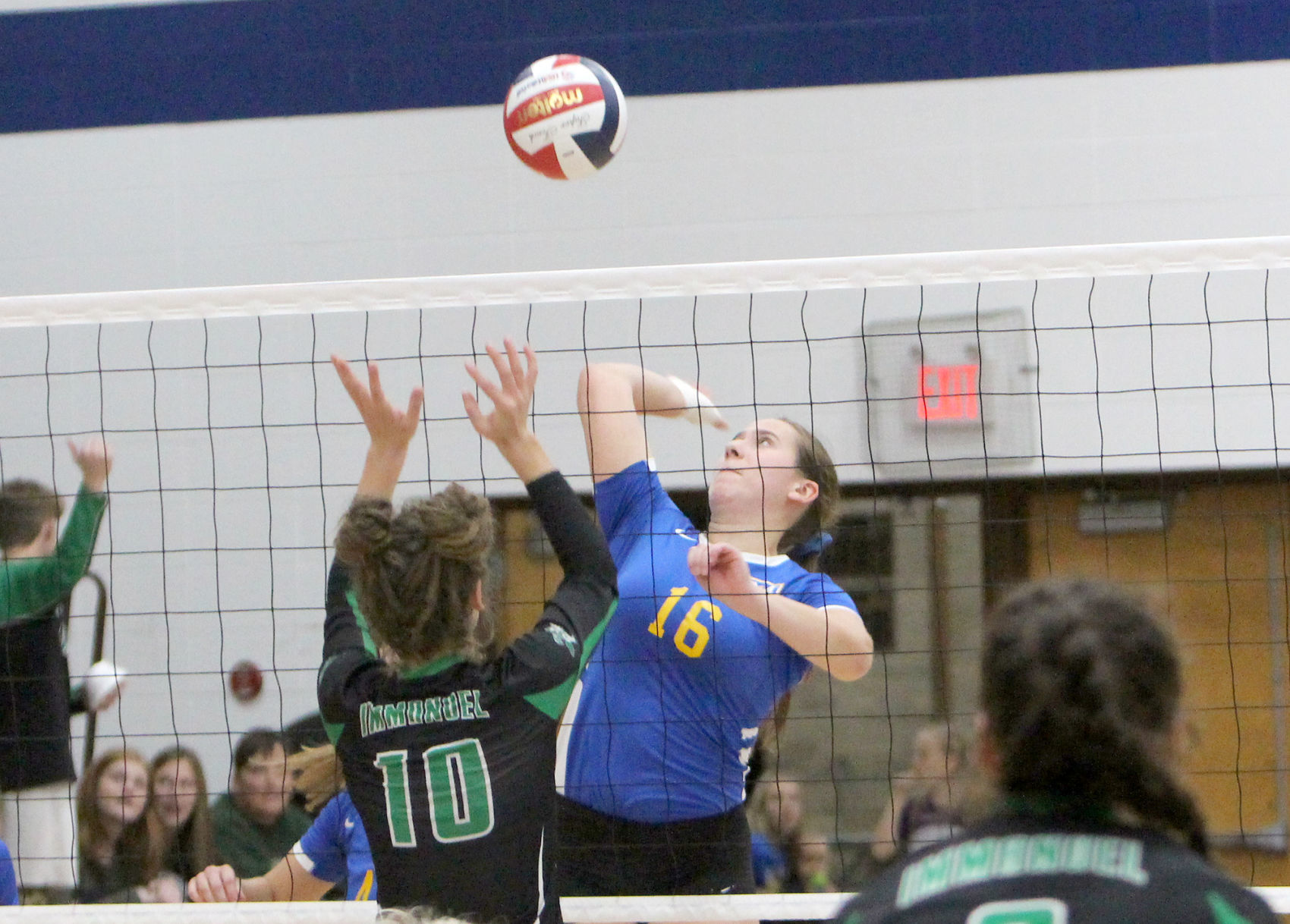 Eau Claire Immanuel Lutheran at McDonell volleyball 10-26-19